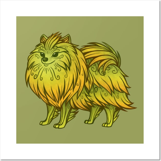 Sylvan Pomeranian Wall Art by DoomedDreamer